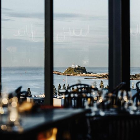 فندق Crystalbrook Kingsley نيو كاسل المظهر الخارجي الصورة View from the restaurant