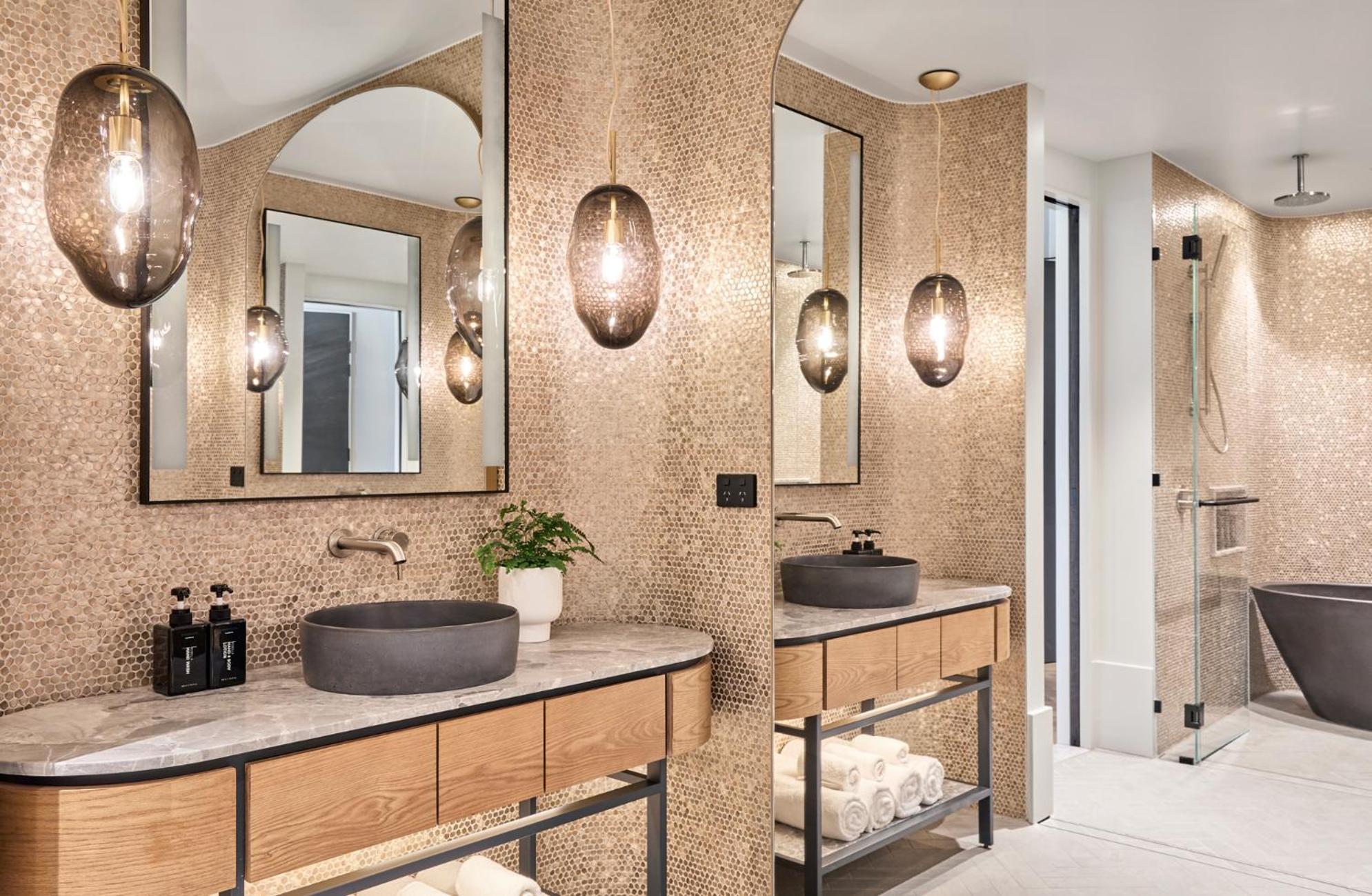 فندق Crystalbrook Kingsley نيو كاسل المظهر الخارجي الصورة Bathroom