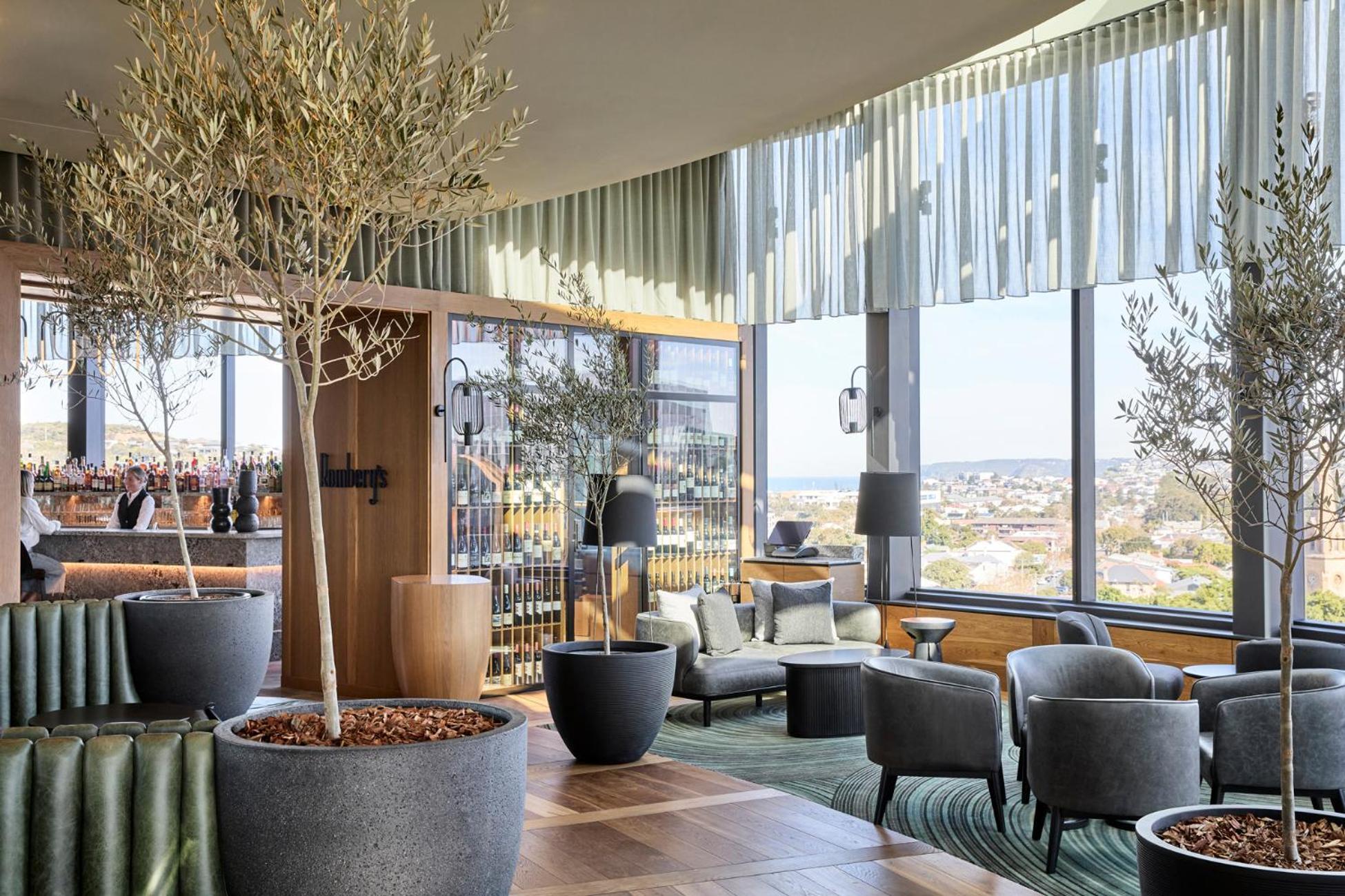 فندق Crystalbrook Kingsley نيو كاسل المظهر الخارجي الصورة The lounge at the airport